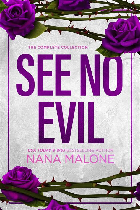 see no evil phil phantom|See No Evil Trilogy by Nana Malone .